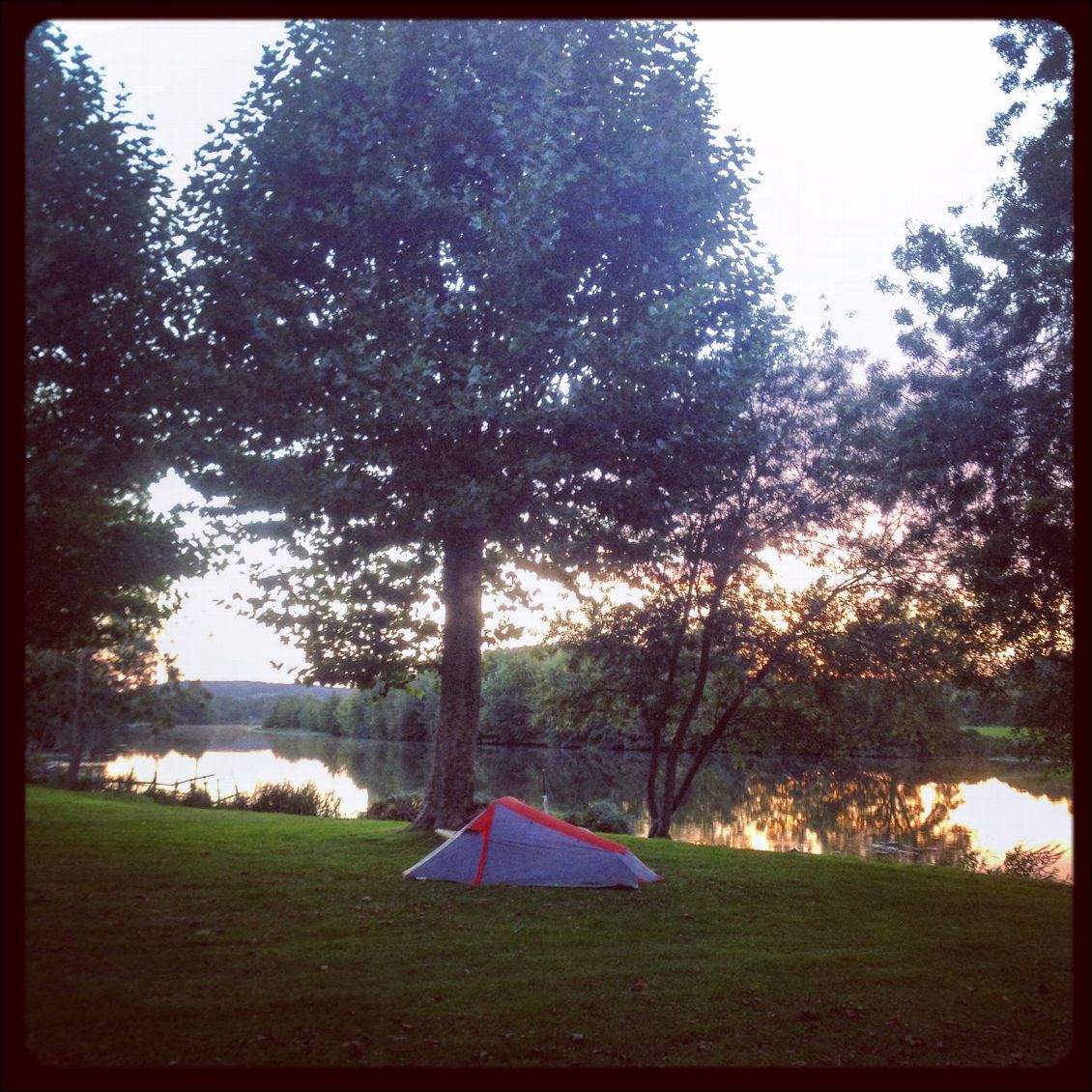 Bivouac à Morannes.