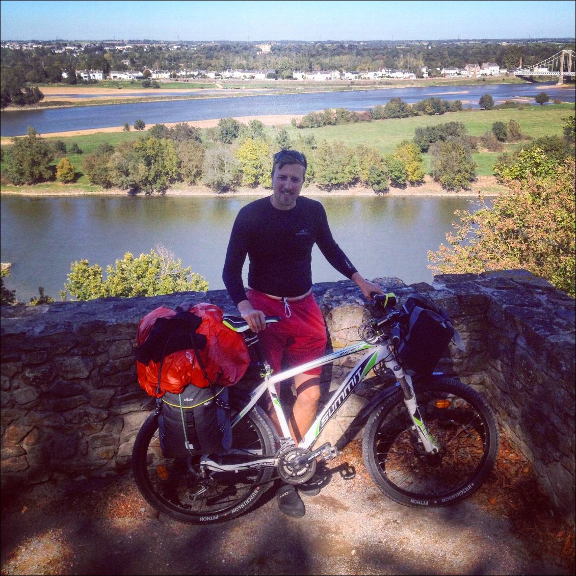 J'ai troqué mon kayak contre un vélo.