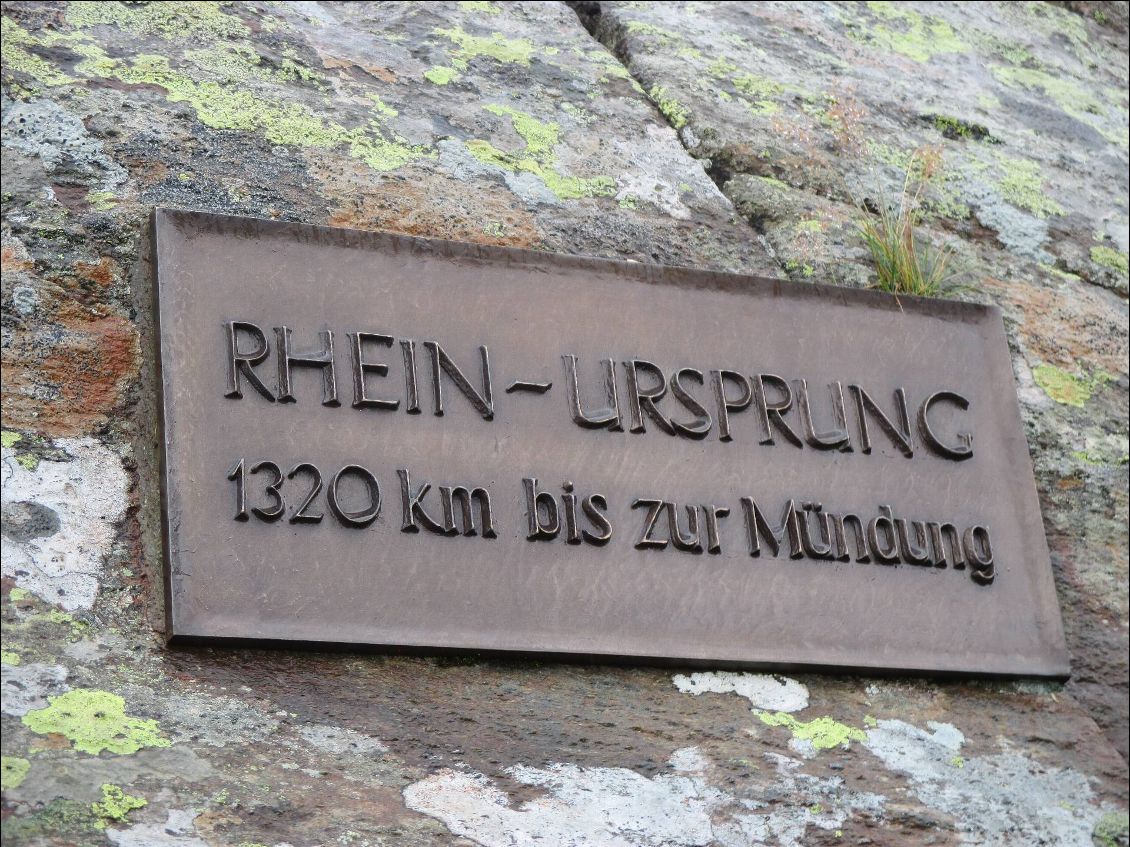 La source du Rhin