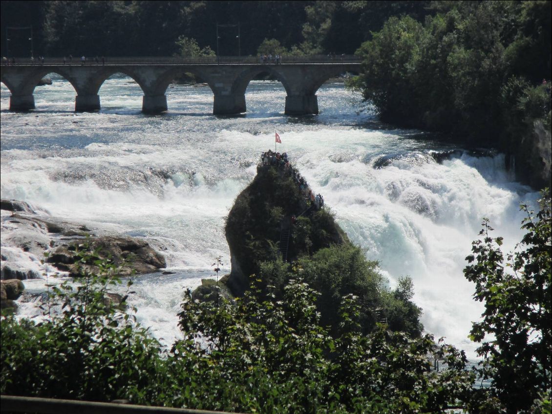 Les chutes du Rhin.