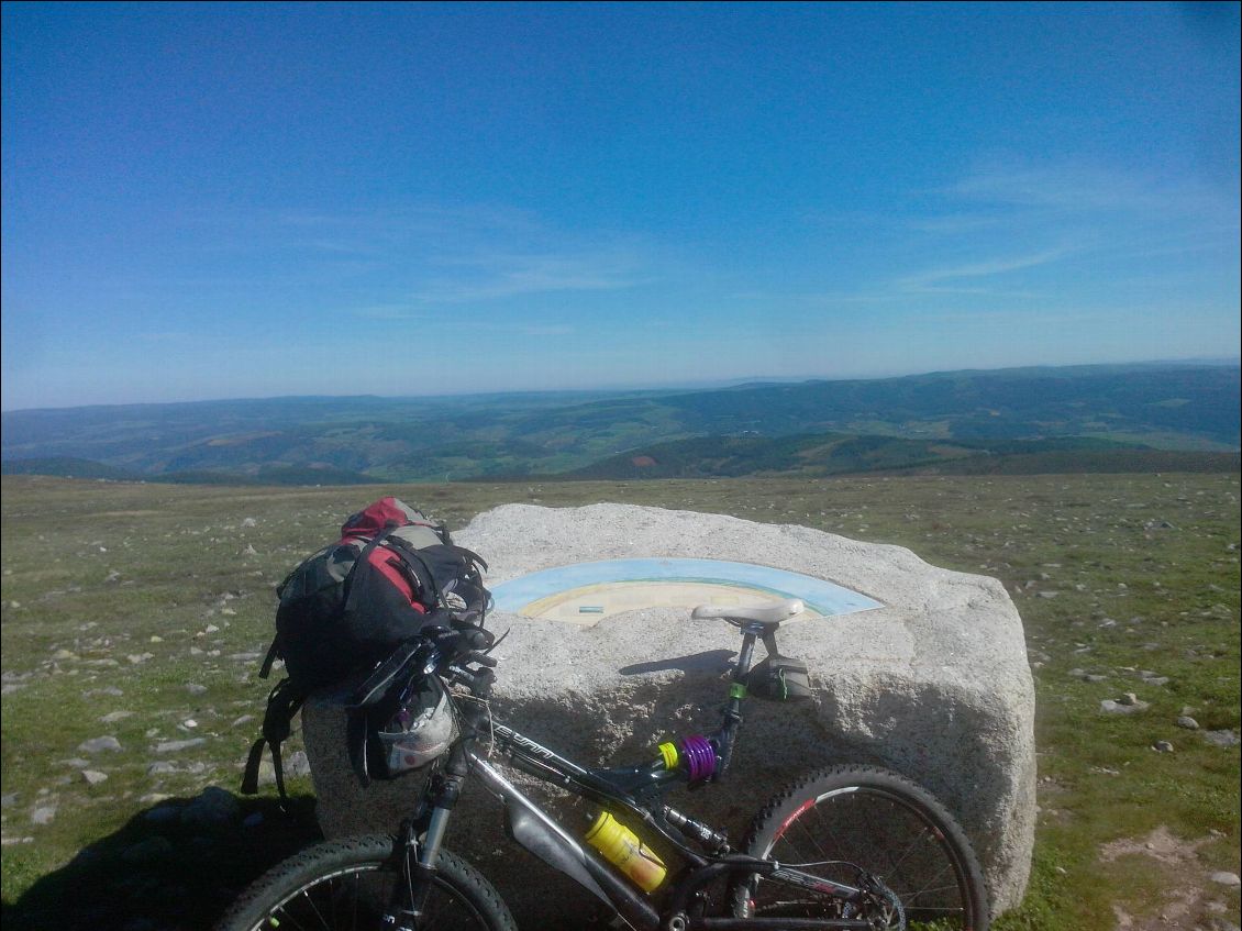 Sur le mont Lozère.