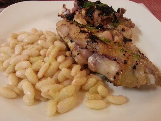 Auberge de Panadella, pied de porc grillé, bien nécessaire pour se remettre de la montée
