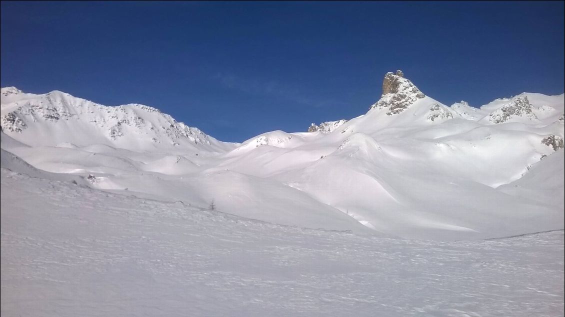 col des muandes au fond