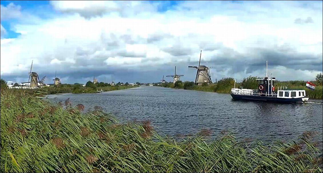 Le site exceptionnel de Kinderdijk