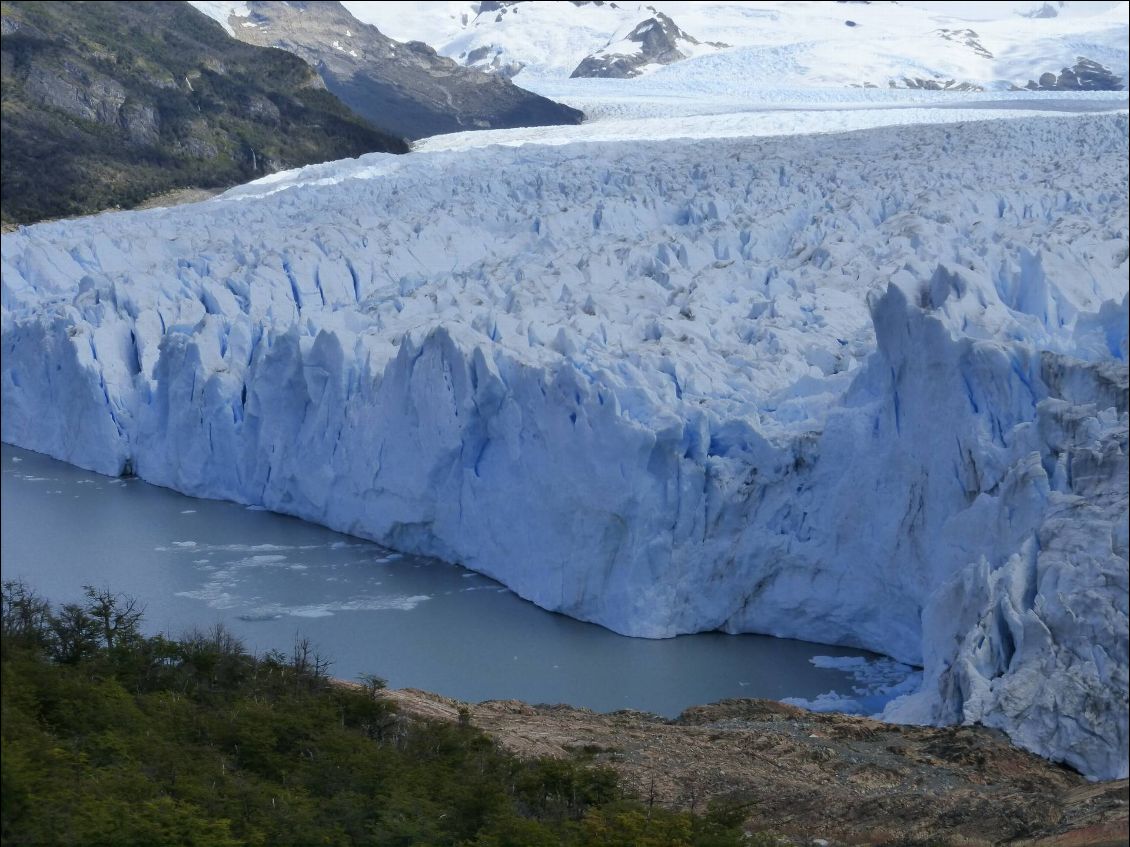 L'impressionnant glacier Perito Moreno