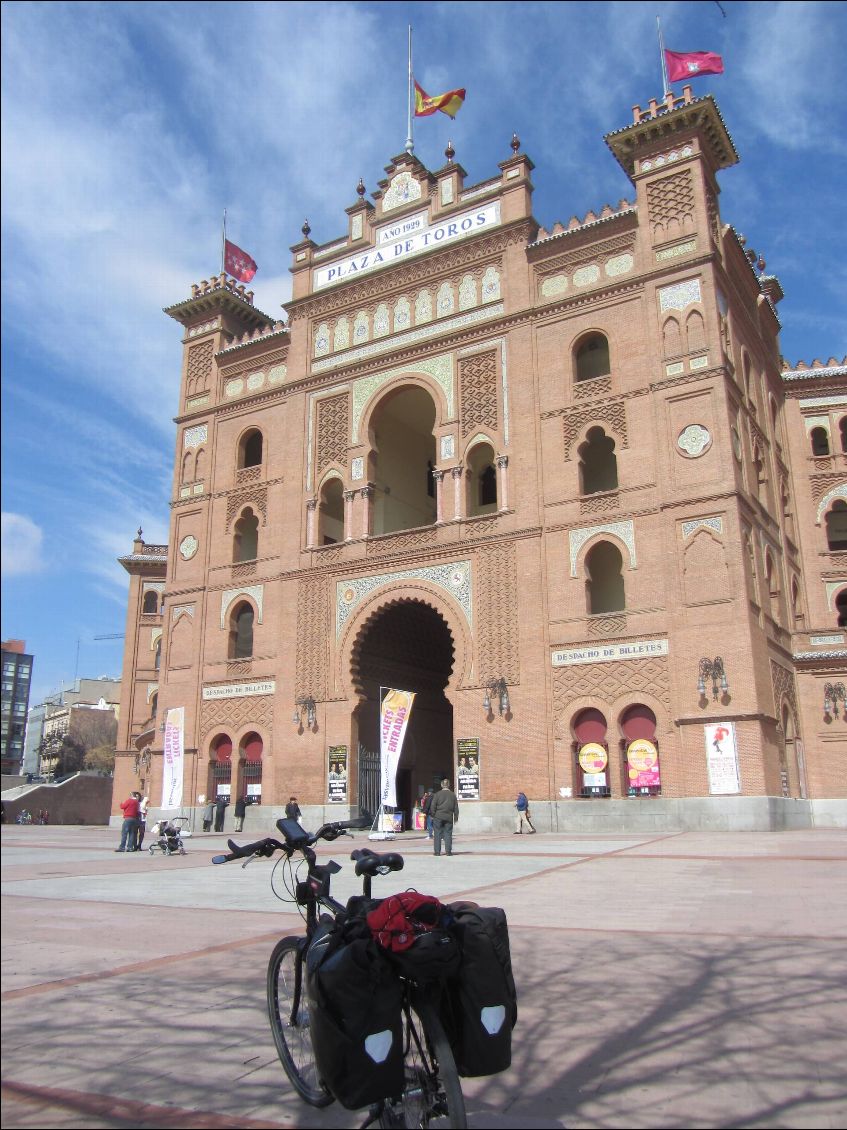 Le site très touristique de la Plaza del Toros