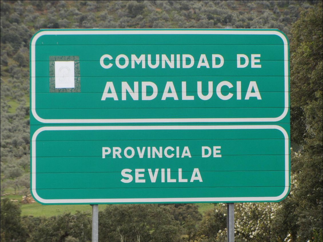 L'entrée en Andalousie