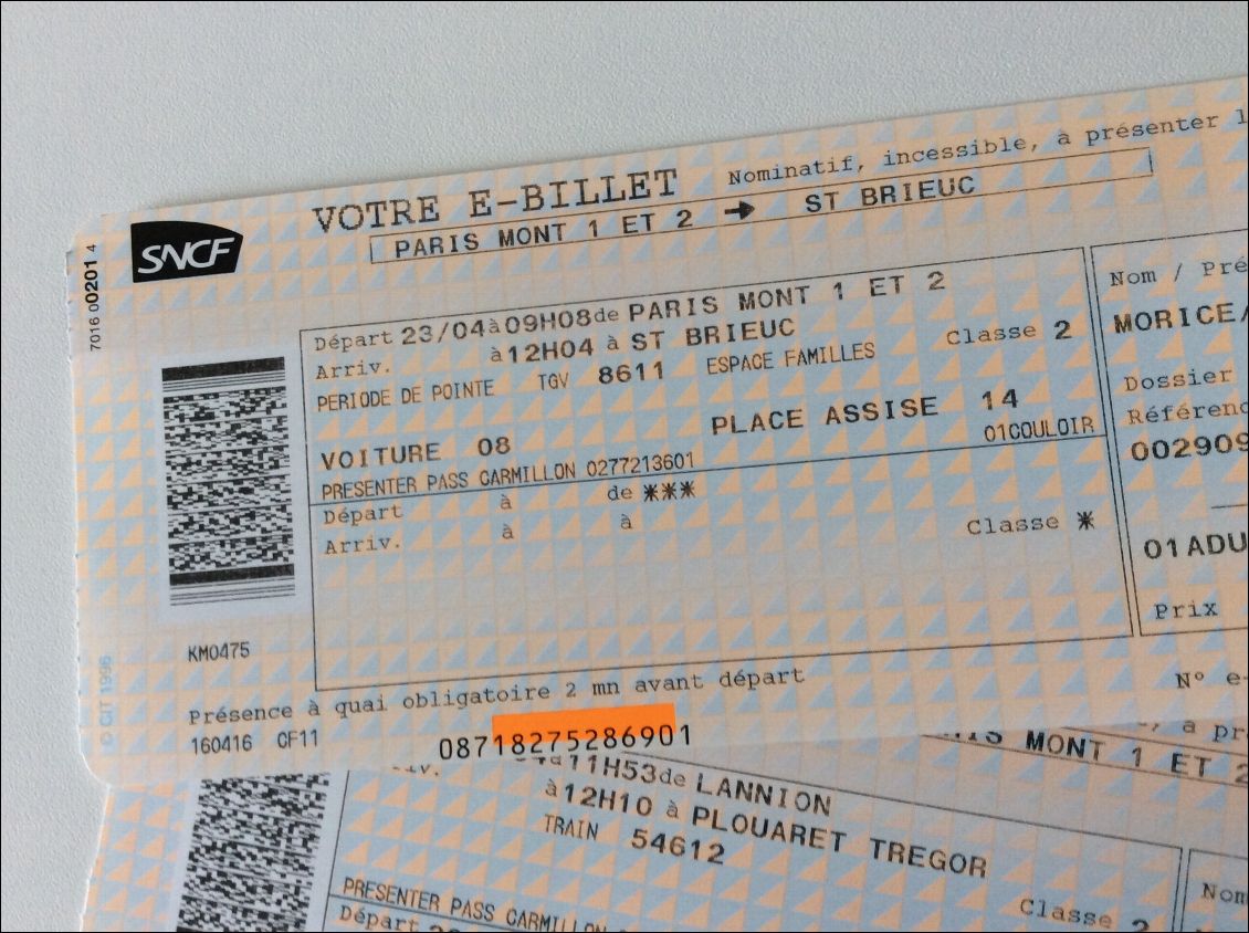 Les billets sont là. Il ne reste qu'à partir et régler les tous petits derniers détails.