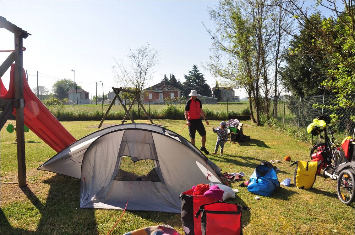 aire de bivouac à la Bastida Dossi