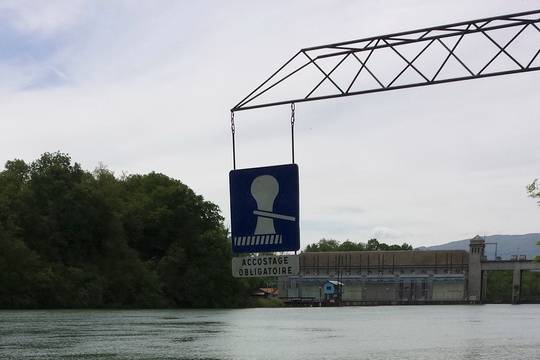 Barrage de Chancy-Pougny