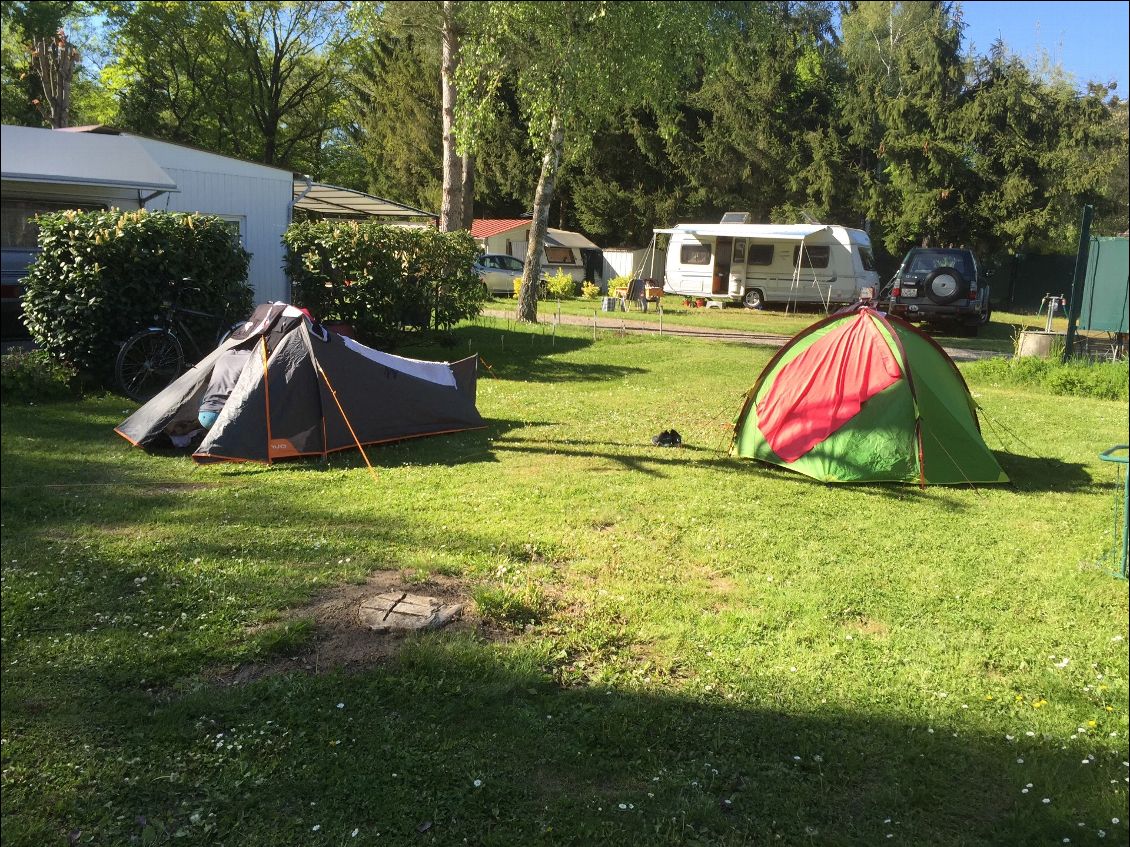 1ère installation des maisons