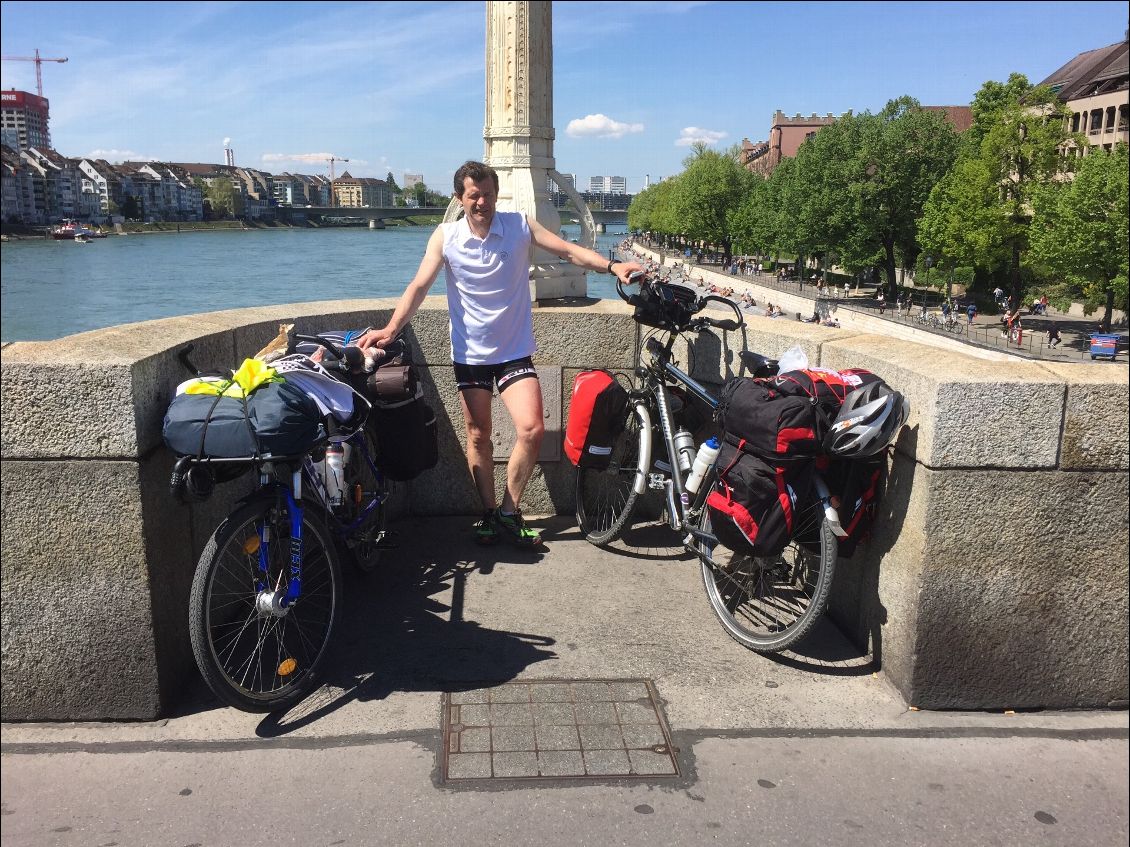 Ça y est Bâle Mittlere Rheinbrucke