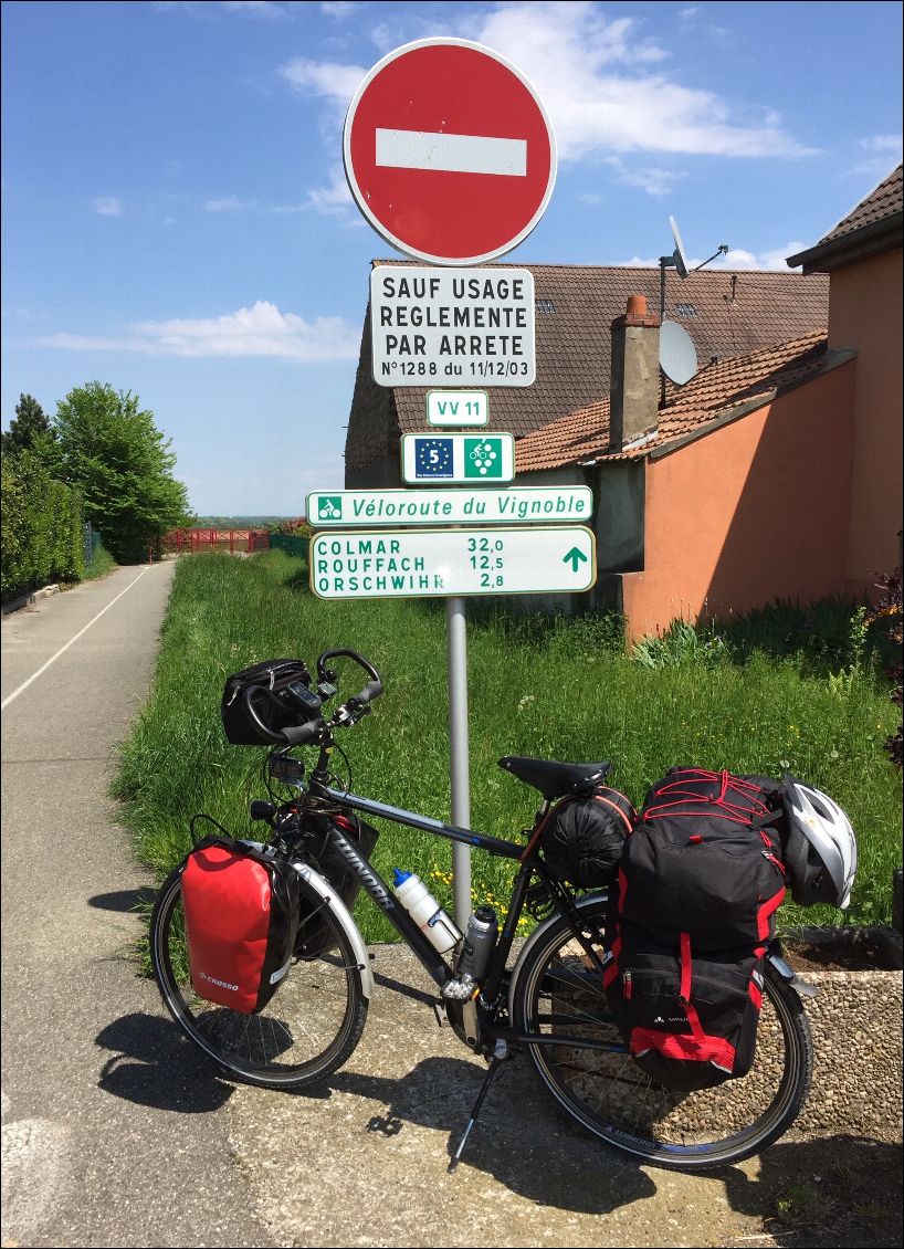 EuroVélo 5 la via Romea Francigena