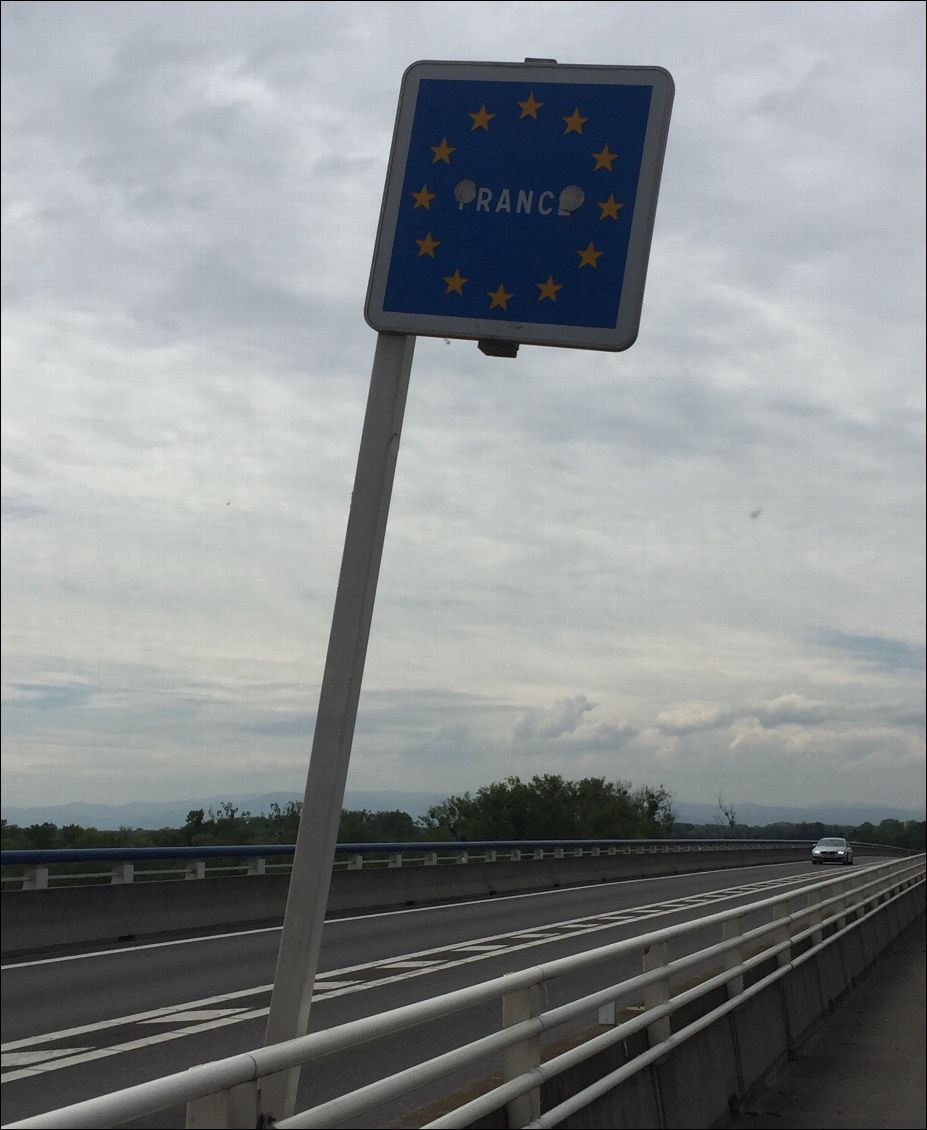 Après un petit tour en Allemagne retour en France