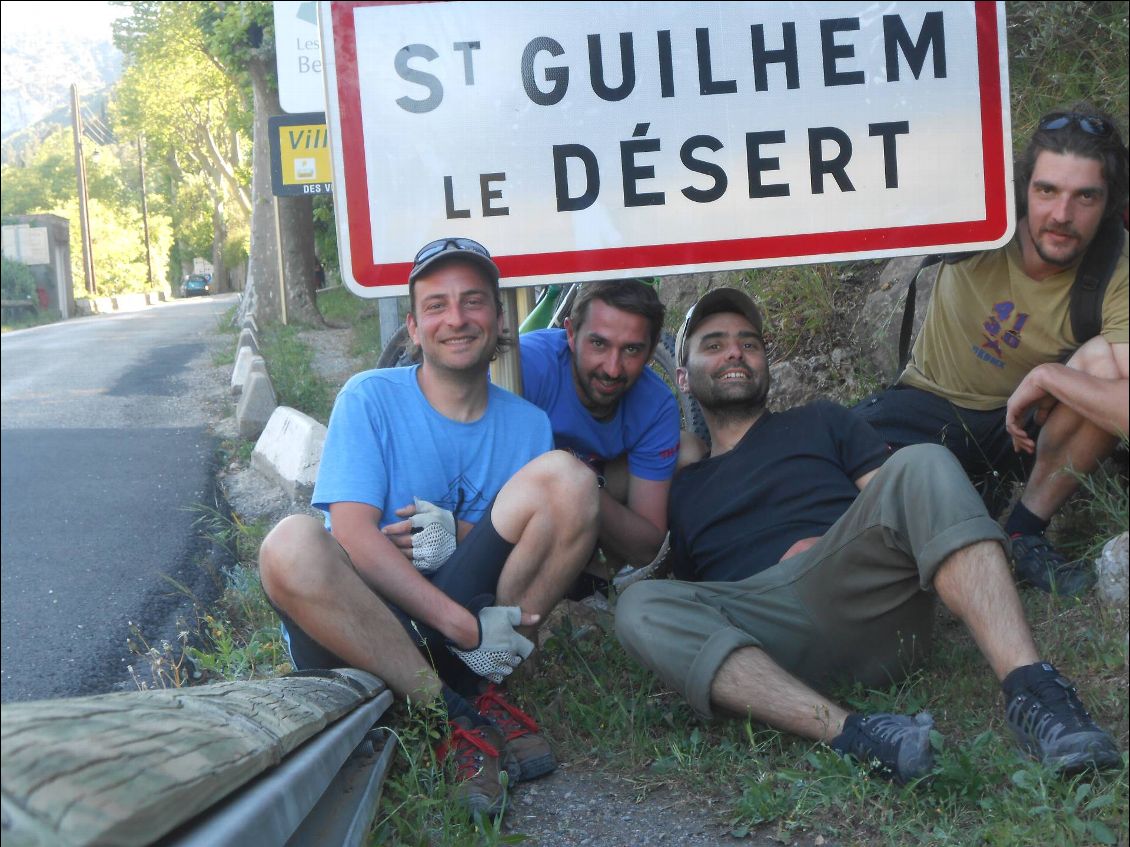 L'équipe au complet !