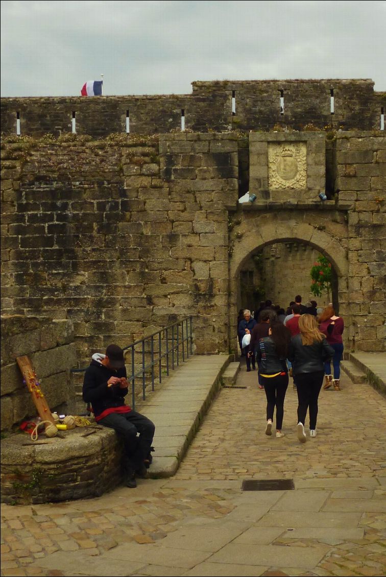 La ville close de Concarneau.