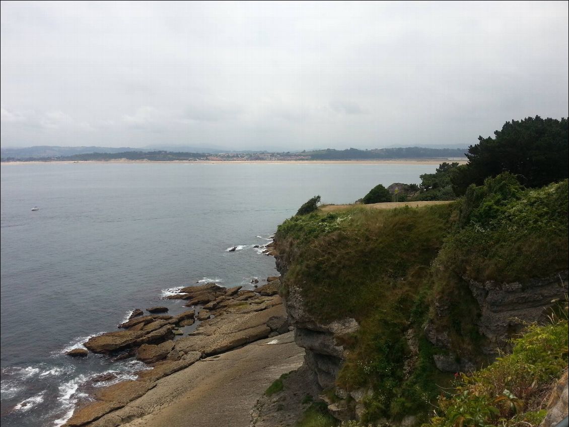 A la pointe de la presqu'ile de Santander