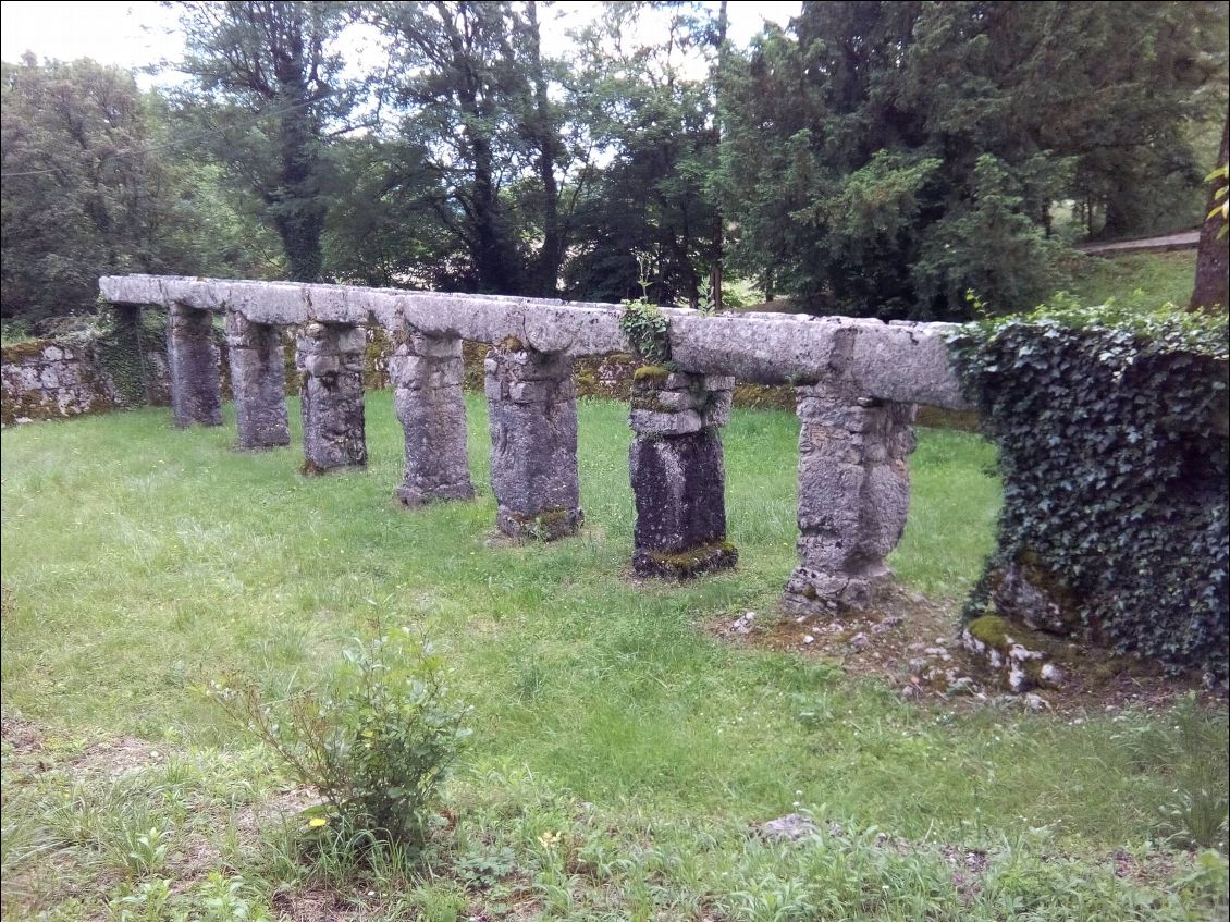 Mini aqueduc à Culoz