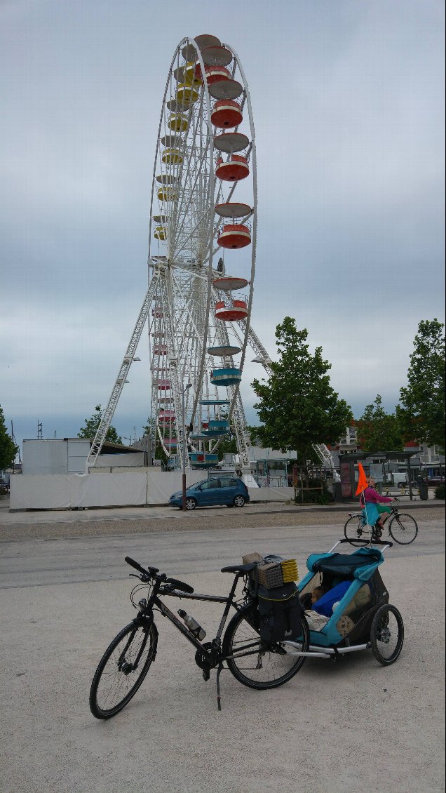 Cyclocéanique (Un bout de Vélodyssée avec un bébé)