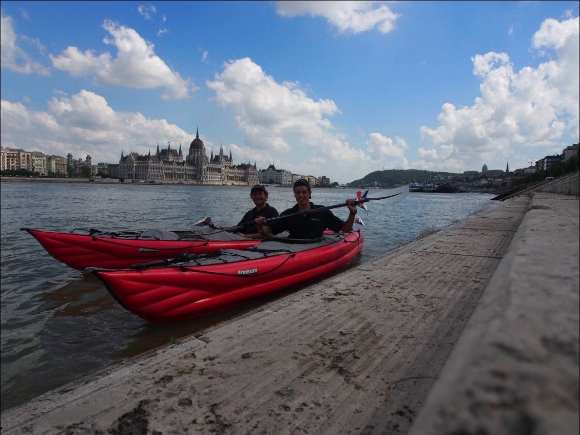 Bien arrivés à Budapest