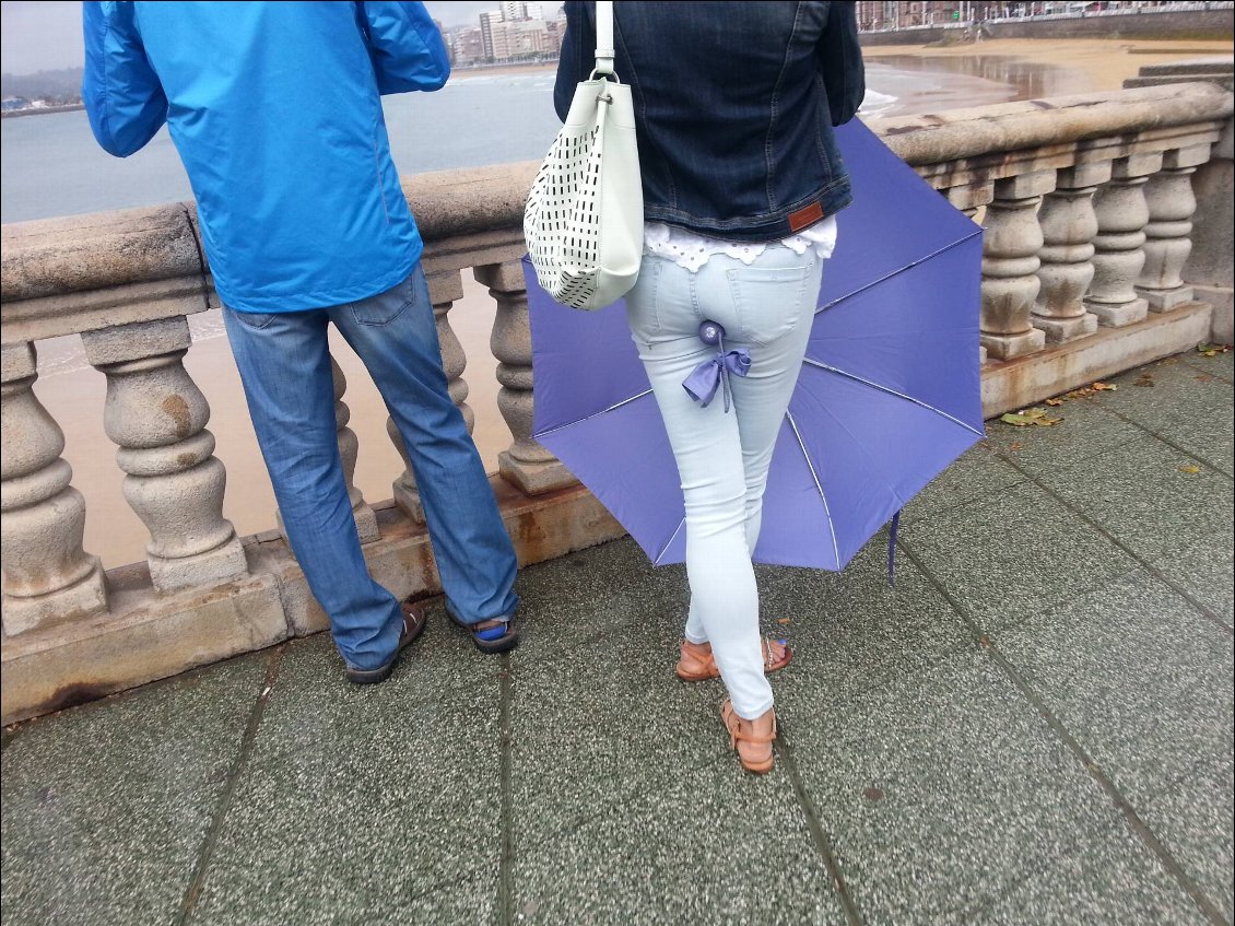 Quand il ne pleut pas, où ranger le parapluie??