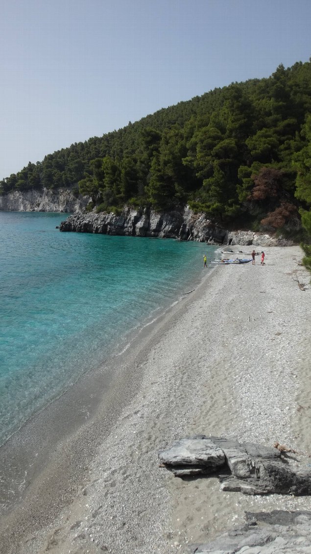 Premier bivouac sur Skopelos