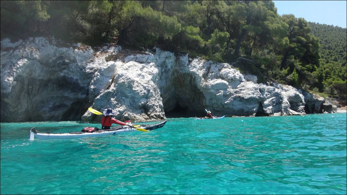 Skopelos côte sud