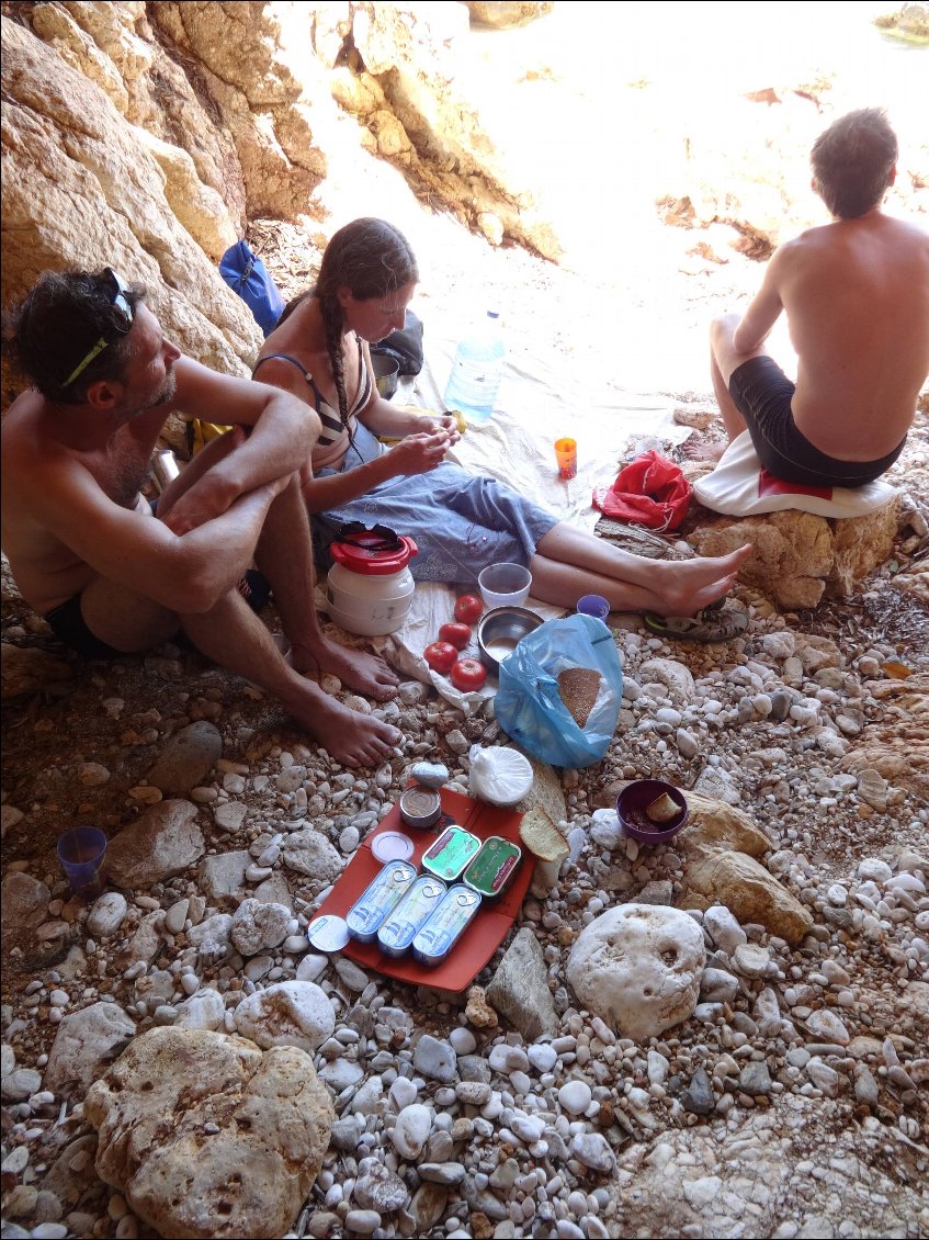 Une des grottes de ces lieux