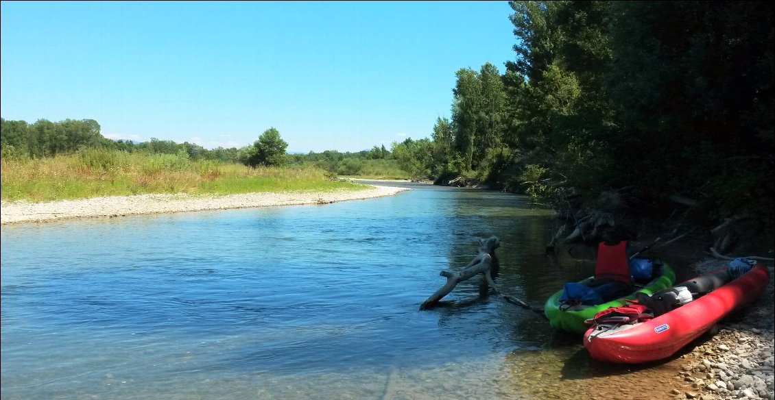 Petite pause baignade/sieste