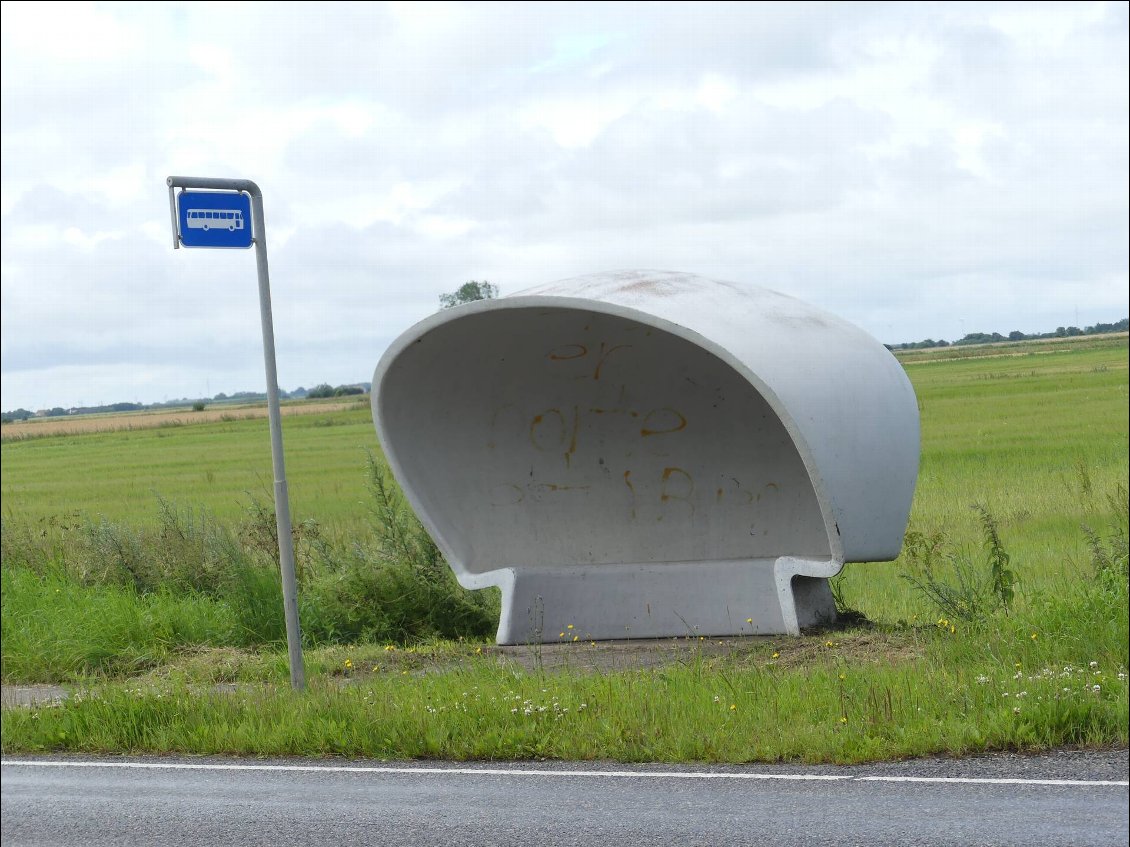 même les abri bus sont super stylés!