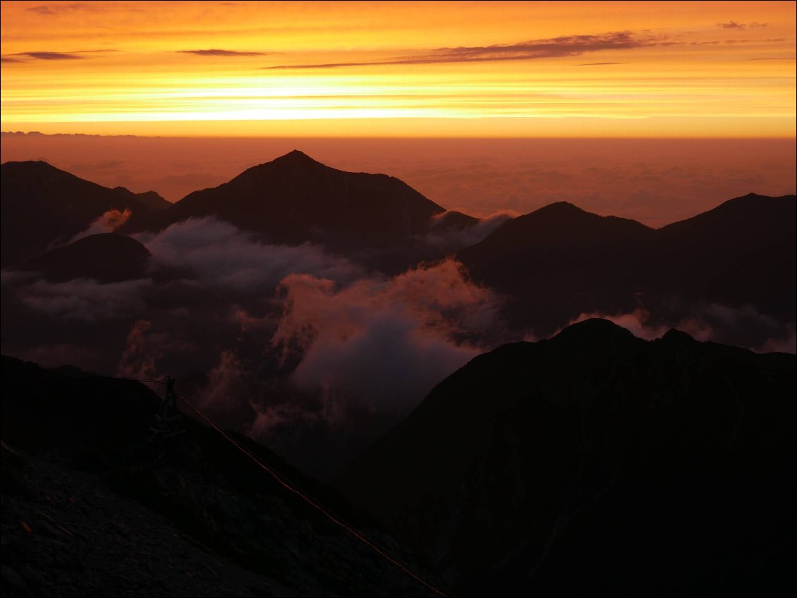 Couverture de Randonnée en refuge au Japon