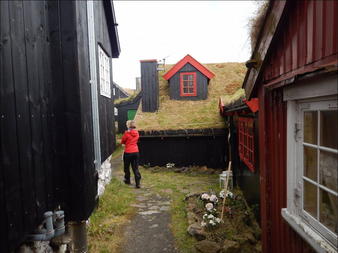 le centre-ville historique de Torshavn