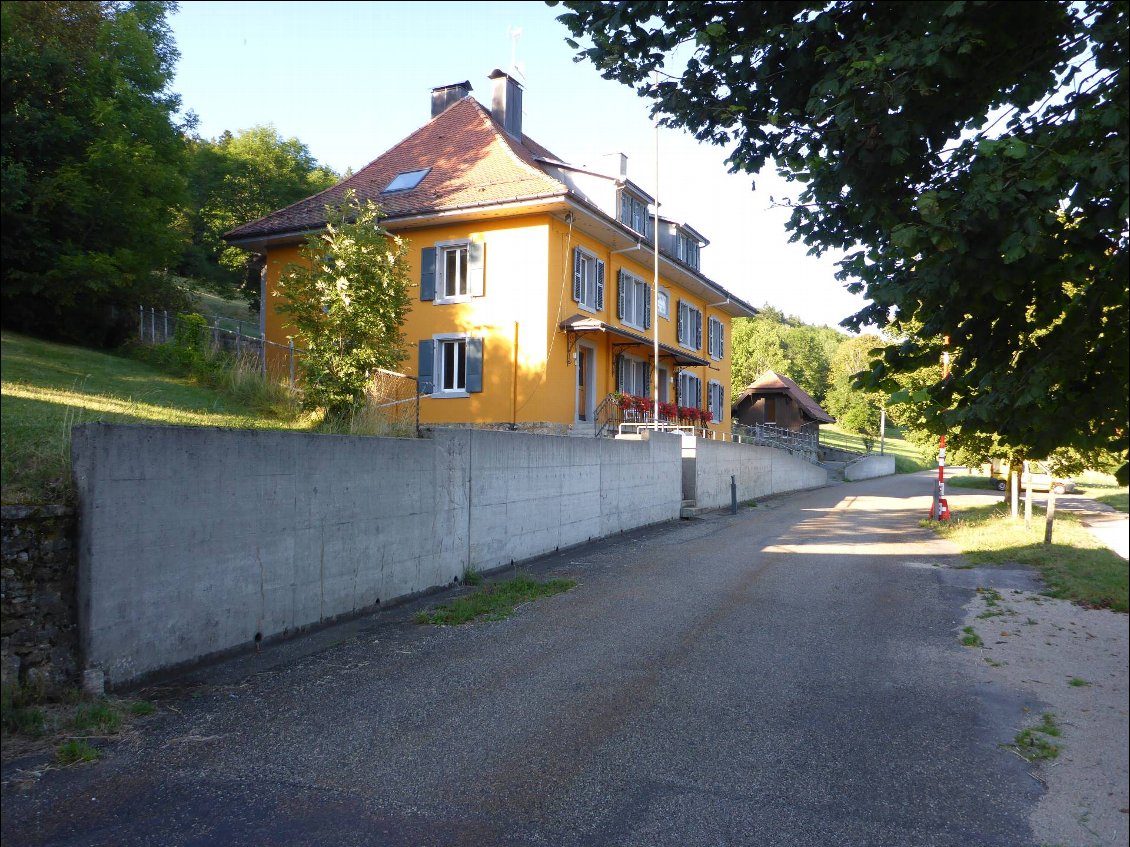 Poste (temporaire) de douane Suisse