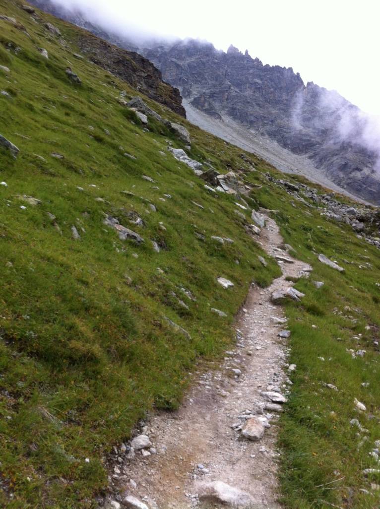 vue du chemin déjà fait