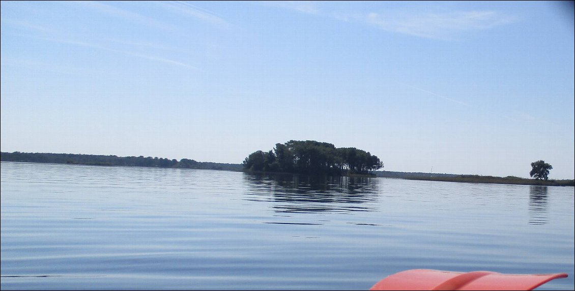 En approche des îles.