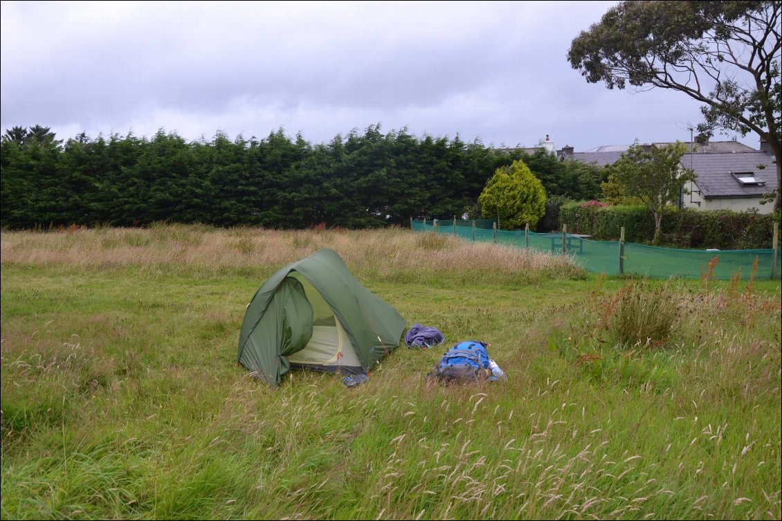 Bivouac derrière le pub