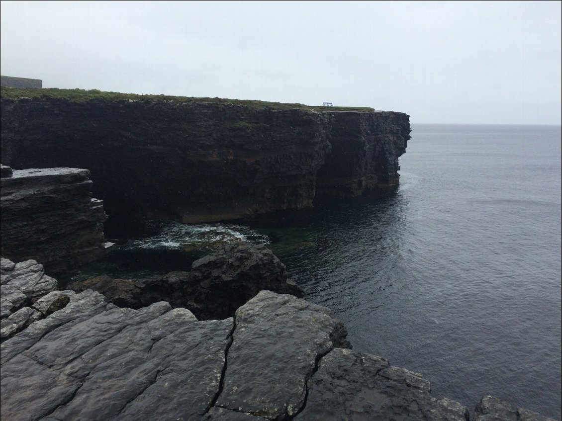 Les petites falaises de Moher... à Kilkee :)