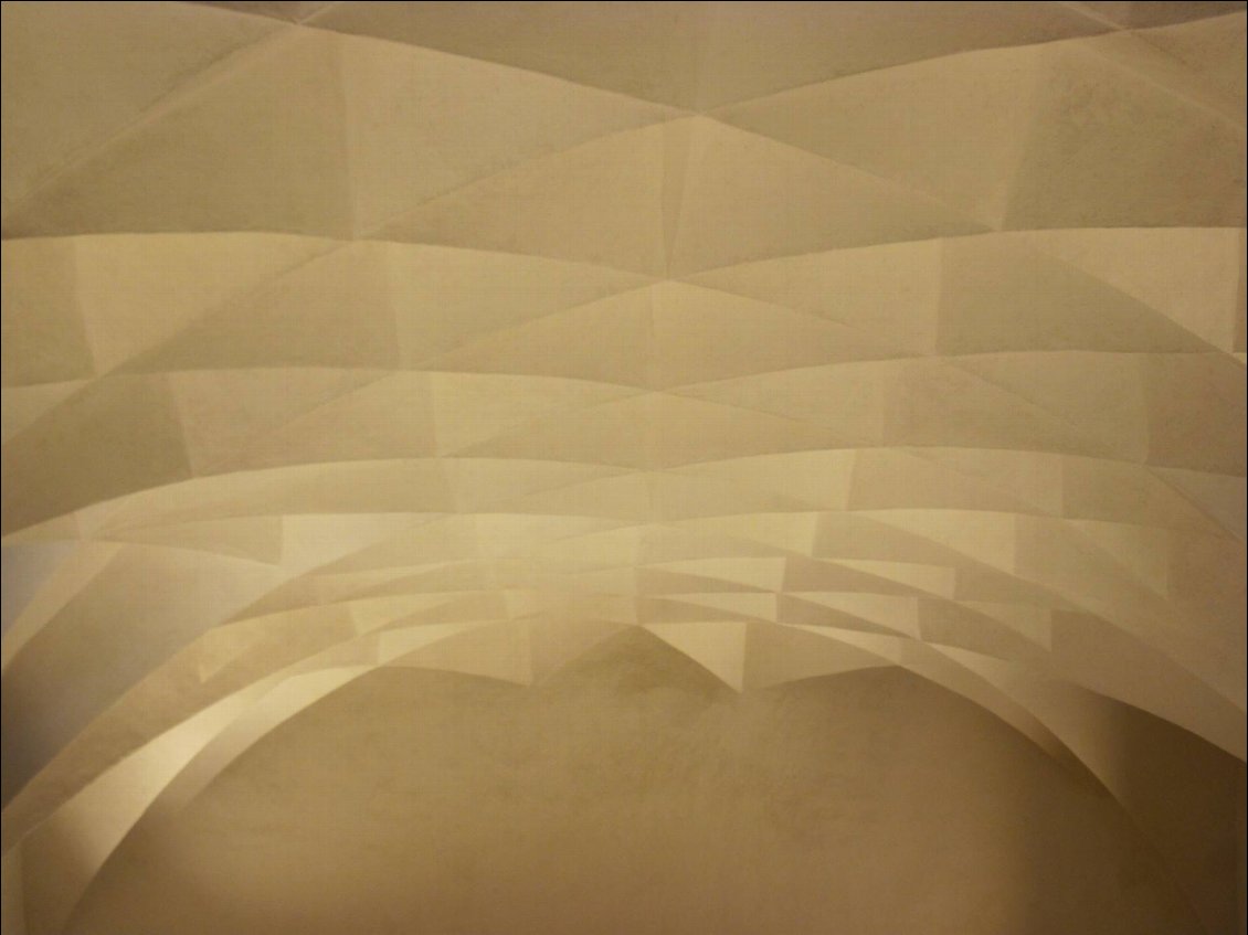 un plafond incroyable...