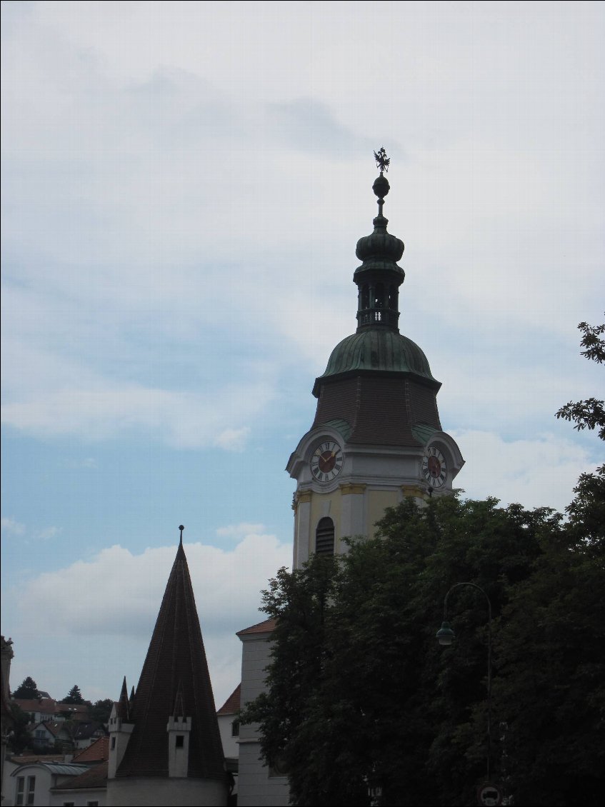 Melk, la porte de la vieille ville