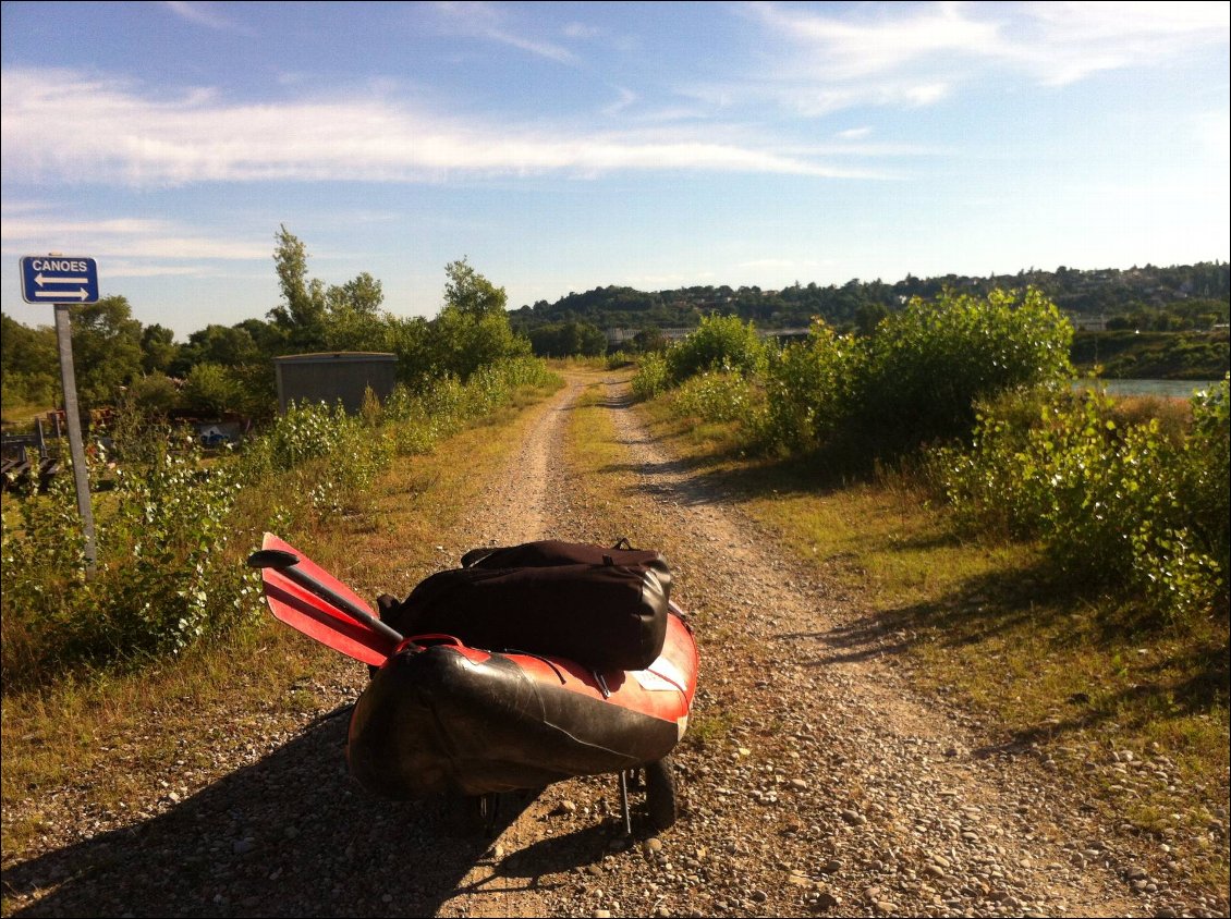 le portage bien fléché