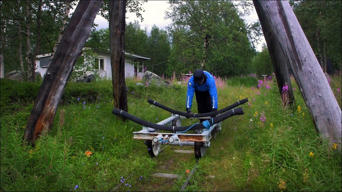 Apres cette déconvenue surprise, on se concentre sur notre duo et l'objectif bivouac.