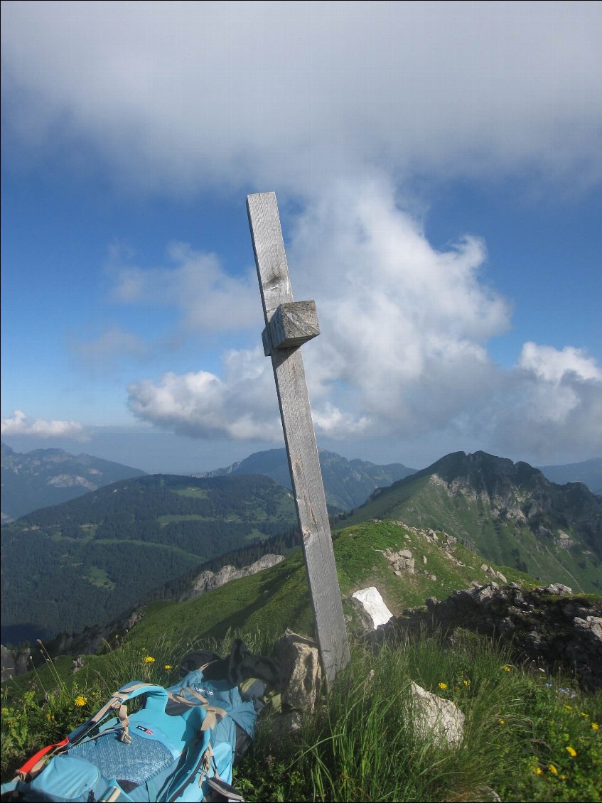 Roc de Tavaneuse : 1er sommet de cette aventure!