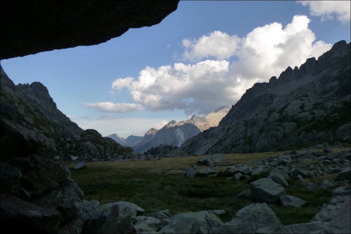 Dîner à l'abri avec vue