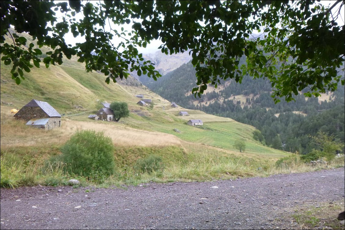 En attendant le passage de l'averse de grêle...