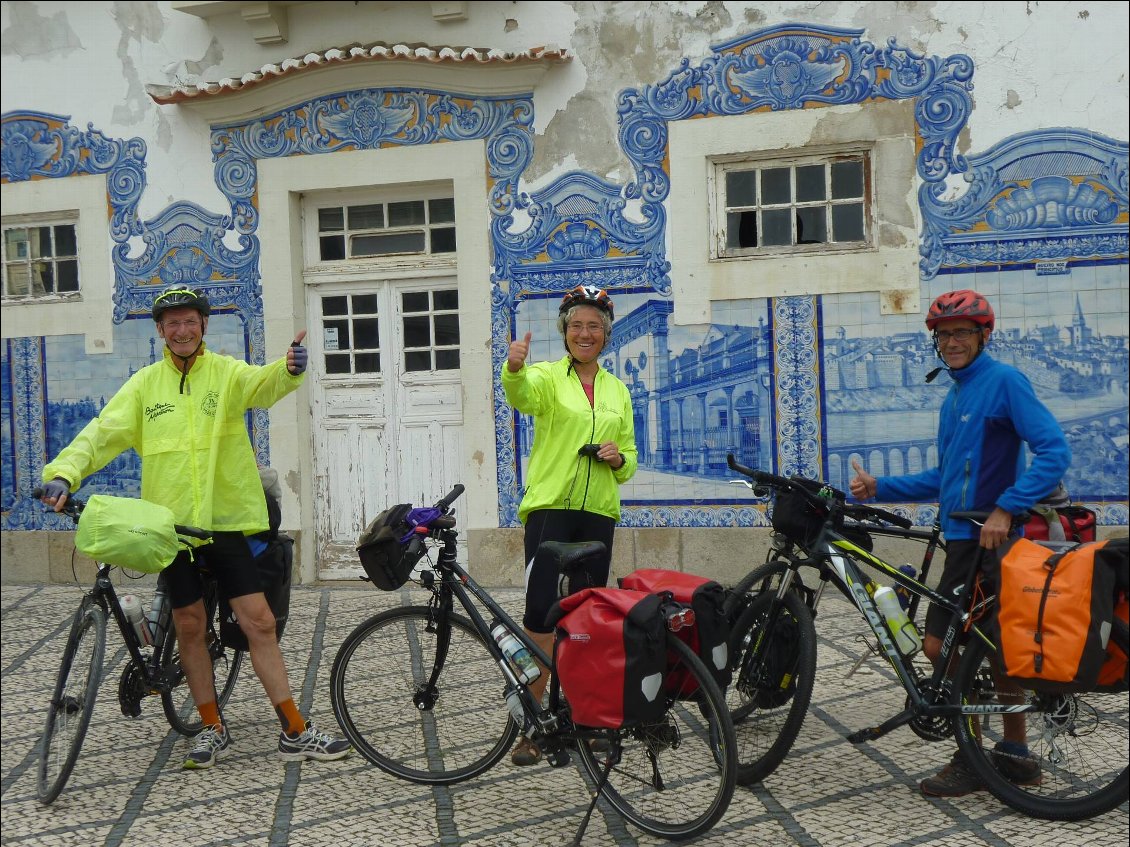 Gare d'Aveiro et ses azulejos