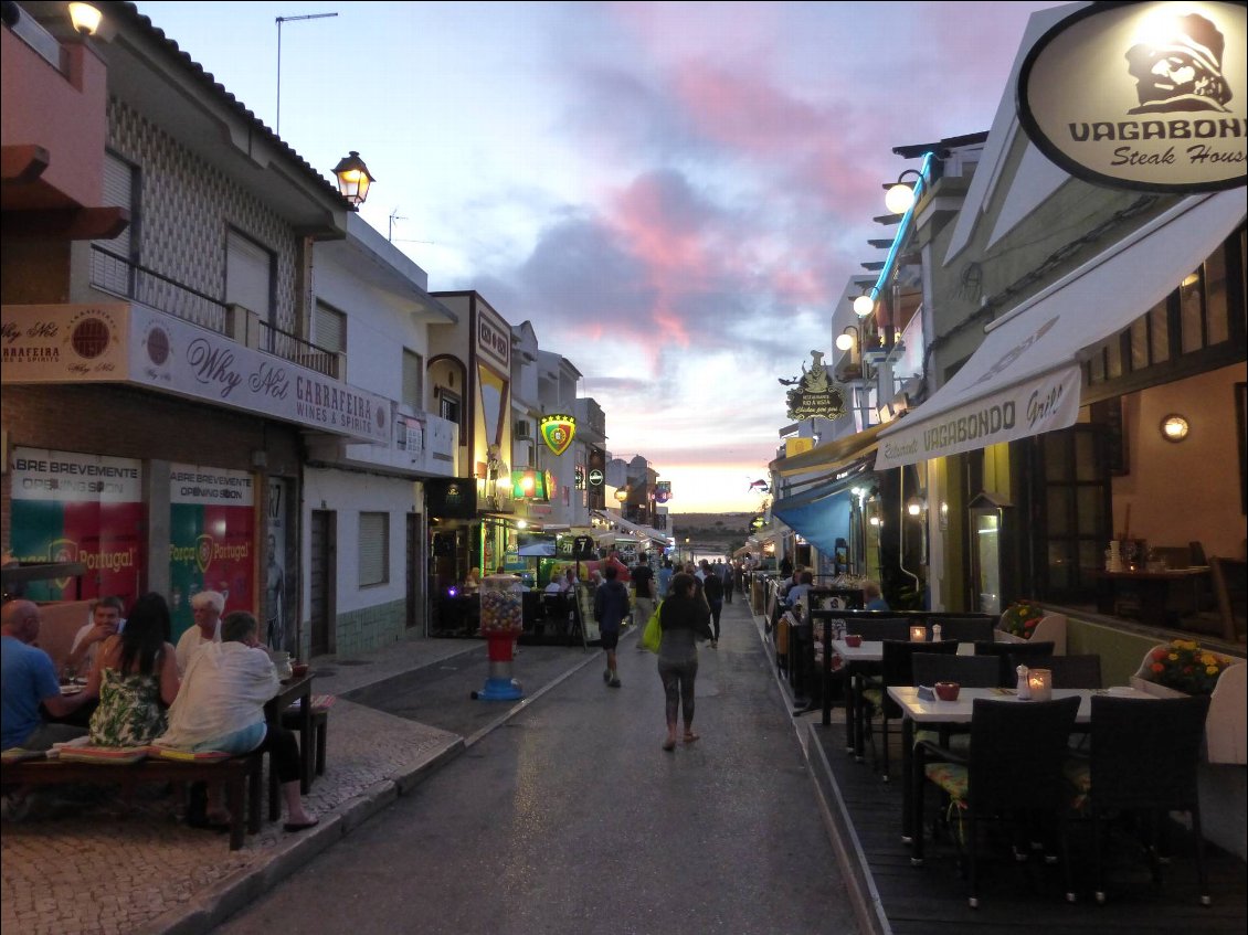 Soirée à la marina d'Alvor