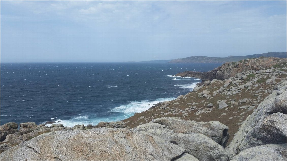 Ça souffle au cap Touriñan