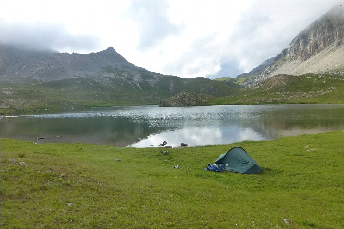 Cover of Traversée du Mercantour par les lacs ou comment griller son quota carbone en 20mn