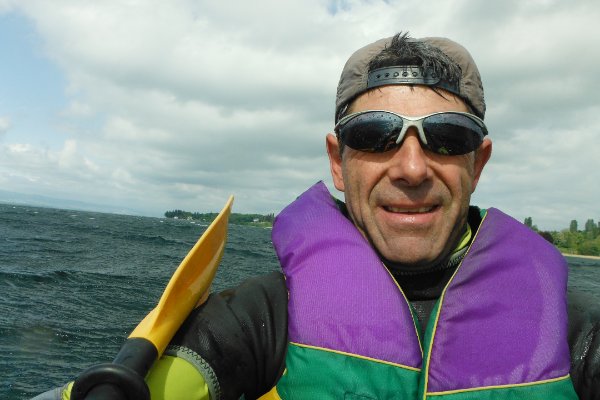 Sur le Lac Léman, Il y avait "un peu de vent"