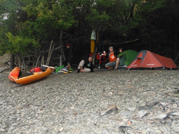 Bivouac au de Lac de Serre-ponçon